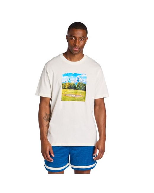 Adidas Blue Escape Alpine T-Shirts for men