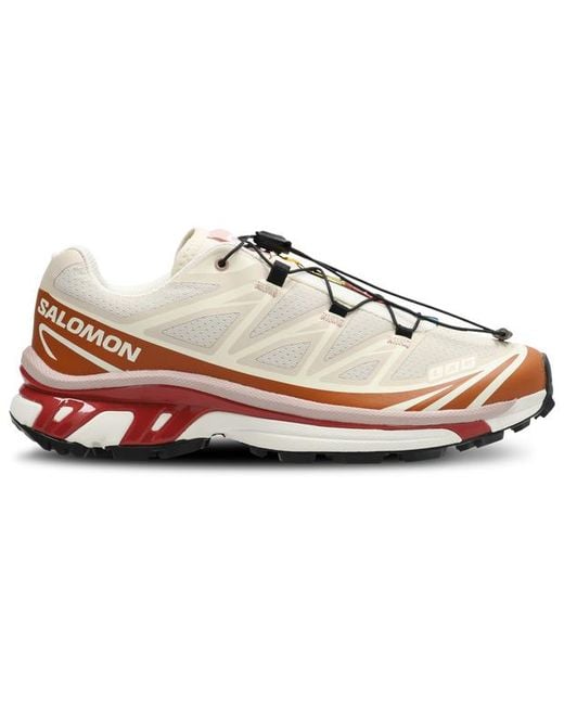 Salomon White Xt-6 Sneakers