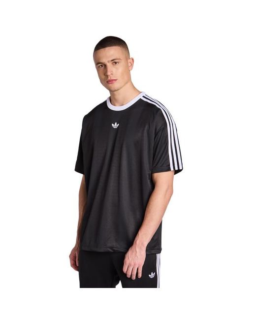 Adidas Black Jaquard Jerseys/Replicas for men