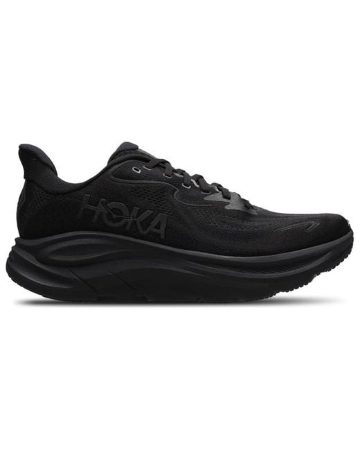 Hoka One One Black Clifton 10 Sneakers for men