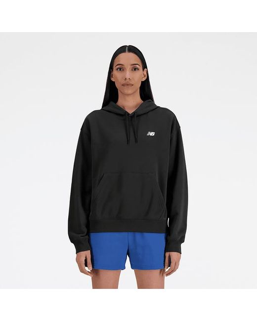 New Balance Black French Terry Hoodie