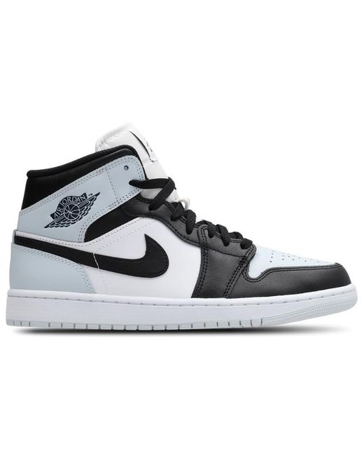 Nike Black Aj1 Mid Sneakers for men