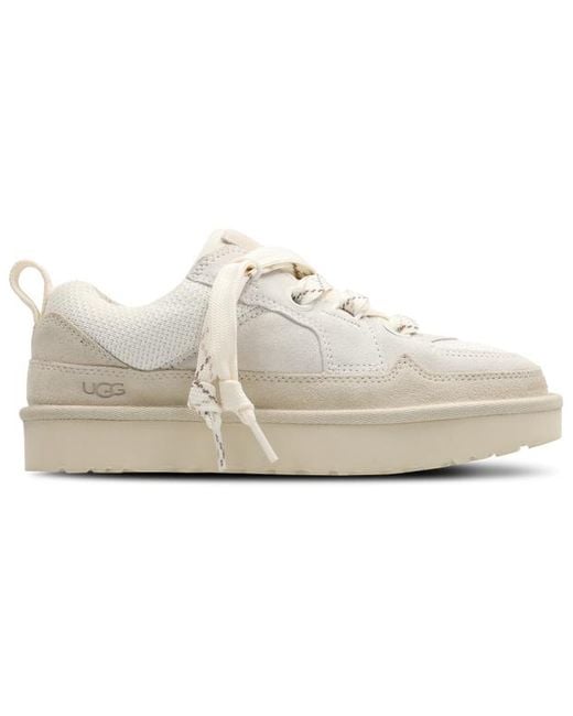 Ugg White Lowmel Sneakers