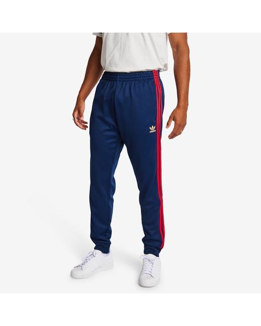 Superstar Pantaloni di Adidas in Blue da Uomo