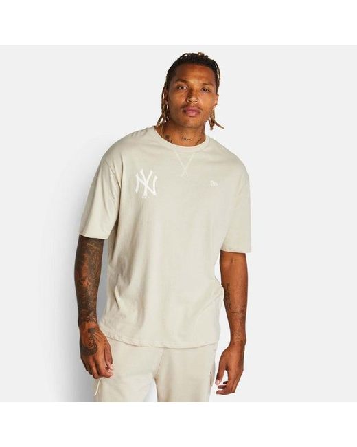 KTZ Natural Mlb New York Yankees T-shirts for men