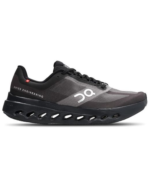 On Shoes Black Cloudsurfer Sneakers for men