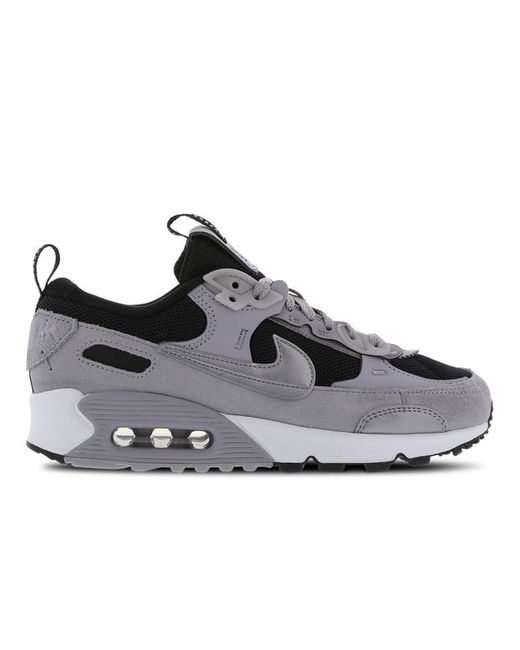 Nike Gray Air Max 90 Shoes