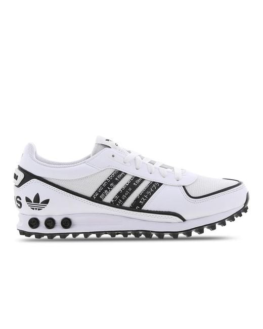 adidas La Trainer Shoes in White for Men | Lyst UK