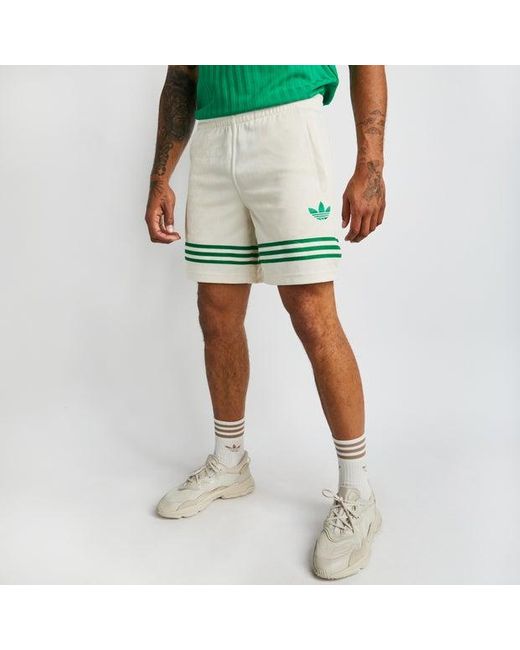 Adicolor 70s Monogram Short Pantalones cortos Adidas de hombre de color Green