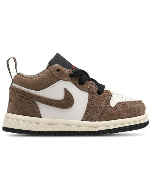 Nike Brown Aj1 Low Baby Shoes