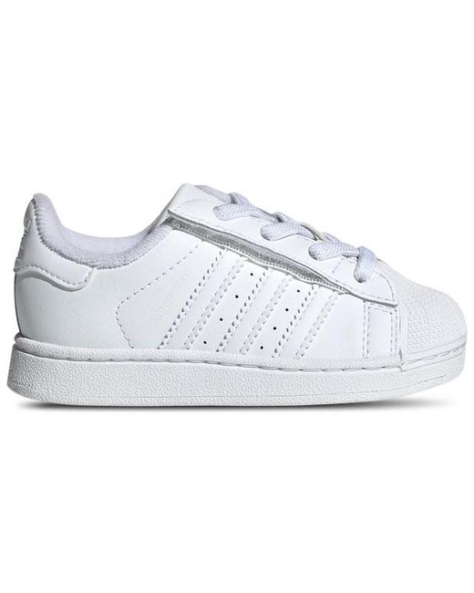 Adidas White Superstar Baby Shoes