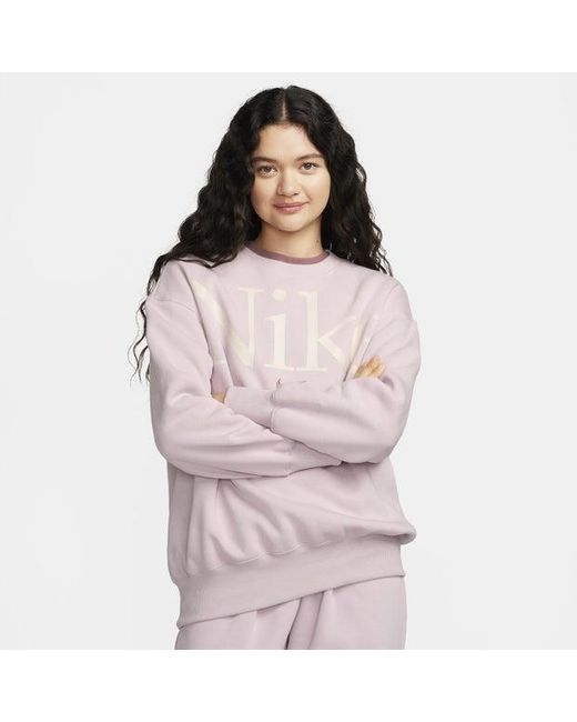 Nike Phoenix Sweatshirts in het Pink