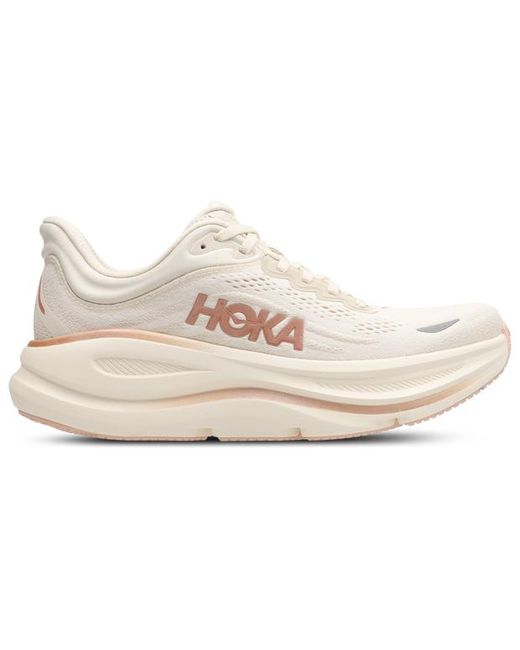 Hoka One One Pink Bondi 9 Sneakers