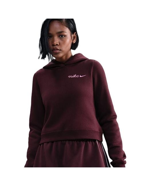 Nike Red Sportswear Hoodies
