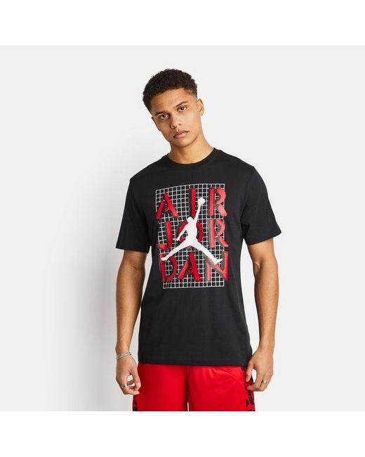 Jumpman Camisetas Nike de hombre de color Black