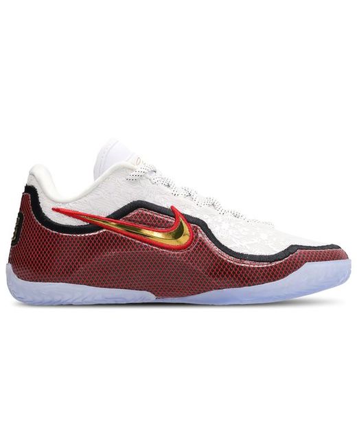 Nike Red Lebron Sneakers for men