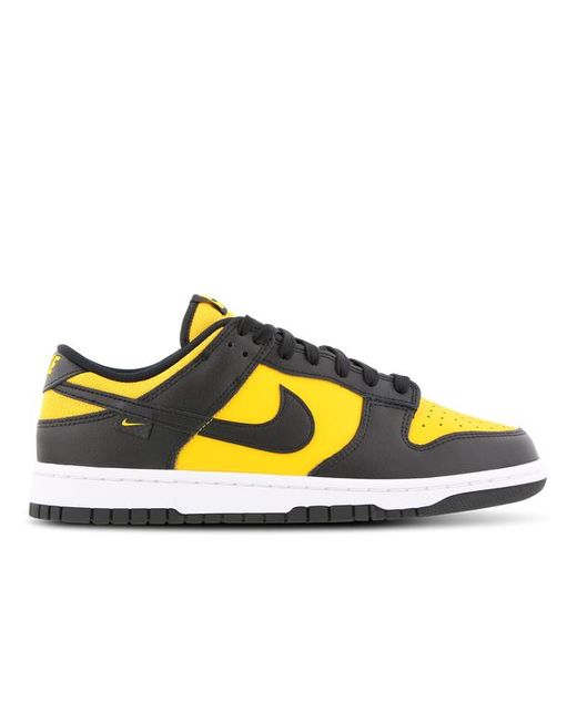 Nike Yellow Dunk Shoes for men