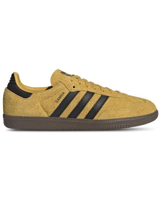 Adidas Brown Samba Sneakers for men