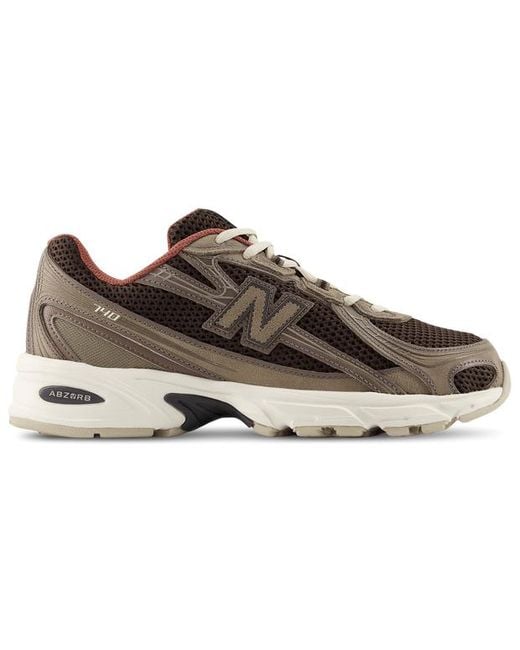 New Balance Brown 740 Sneakers