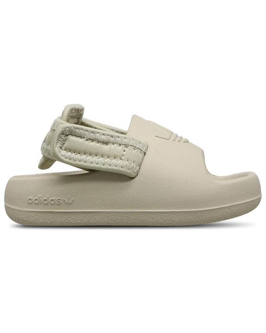 Adidas Gray Adilette Baby Shoes