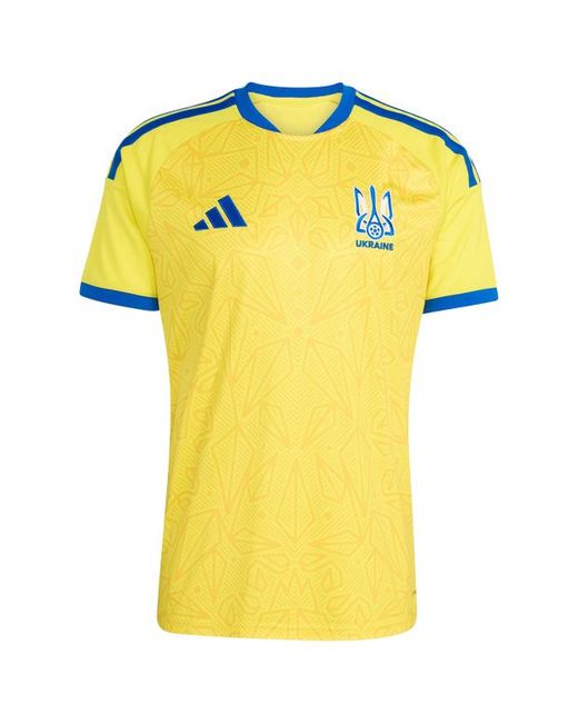 Adidas Yellow Ukraine Jerseys/Replicas for men