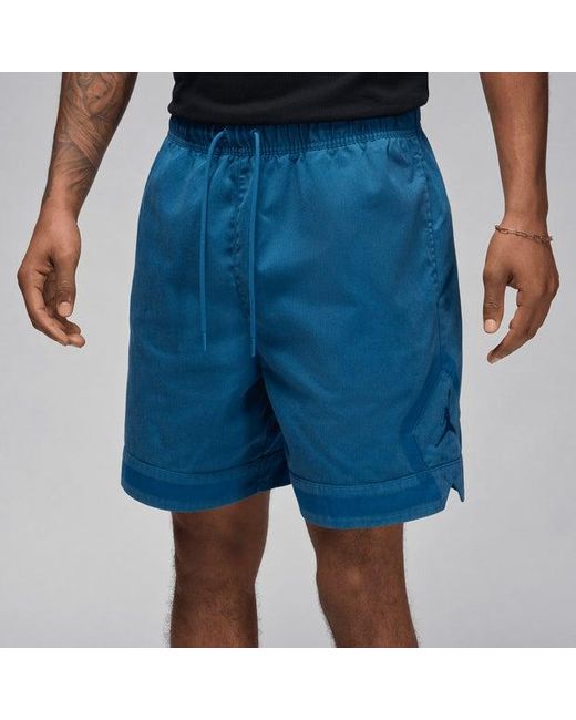 Nike Blue Sport Dri-fit Aop Diamond Shorts for men