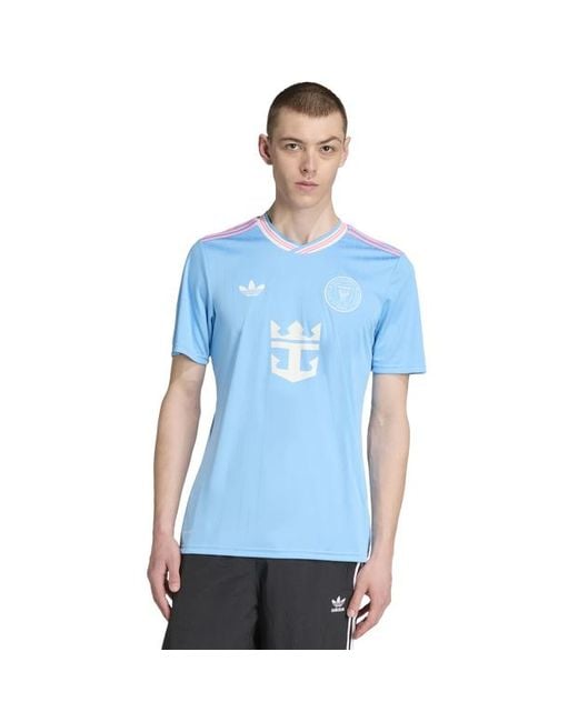 Adidas Inter Miami Cf Third 25-26 Truien/Replica's in het Blue voor heren
