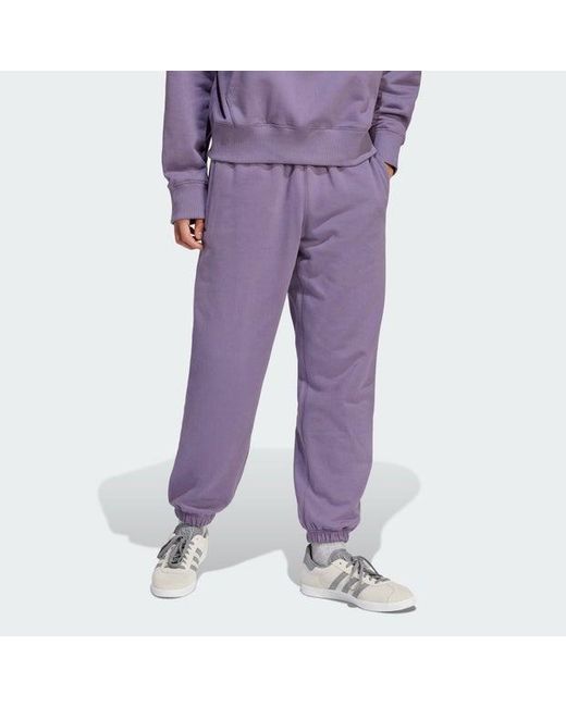 Adicolor Contempo Joggers Pantalones Adidas de hombre de color Purple