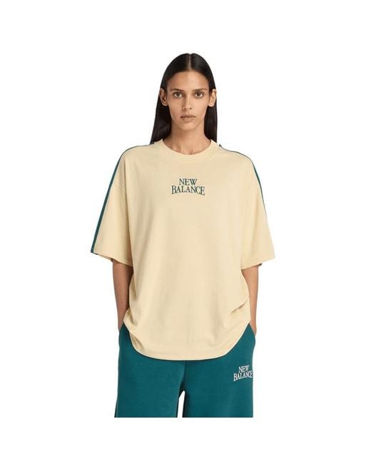 New Balance Green Trackside T-Shirts