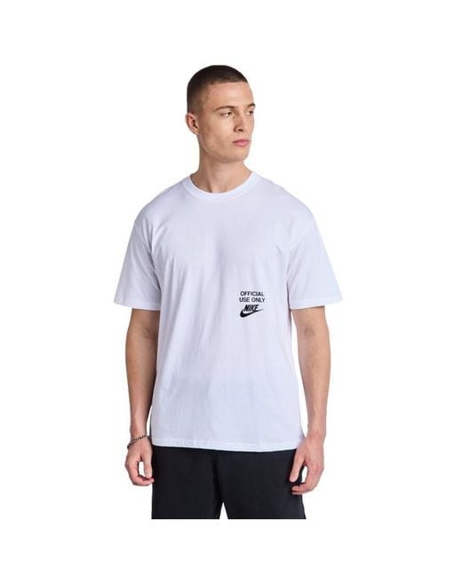 Nike Blue M90 T-Shirts for men