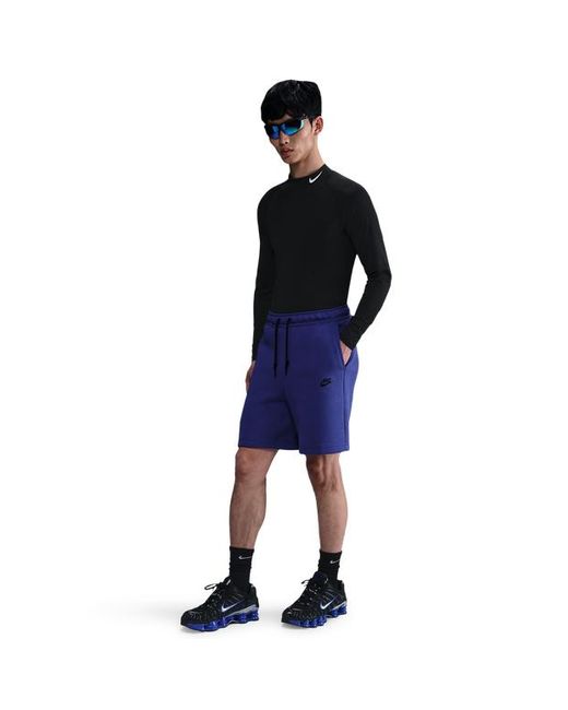 Nike Tech Fleece Herren Kurze Hosen in Blue für Herren