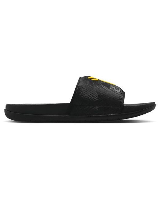 Nike Black Kobe Flip-Flops And Sandals for men