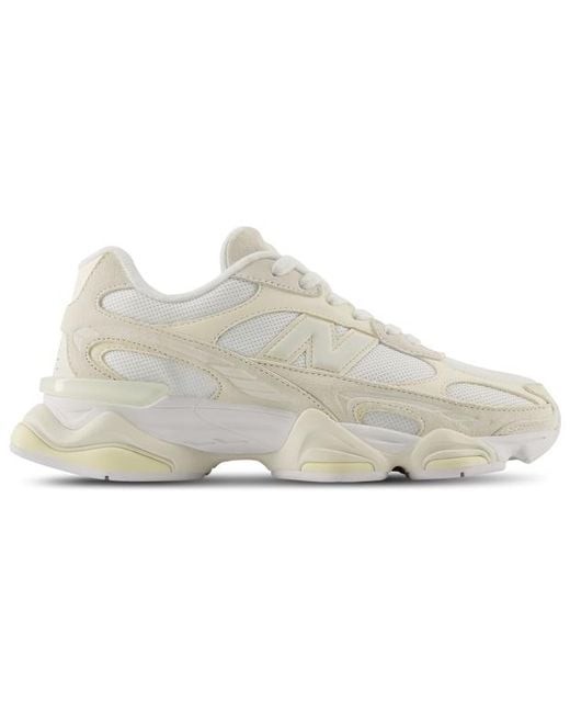 New Balance White 9060R Sneakers