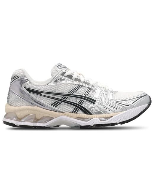 Asics White Gel-Kayano 14 Sneakers