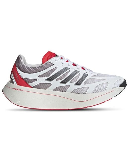Adidas White Adizero Aruku Sneakers for men