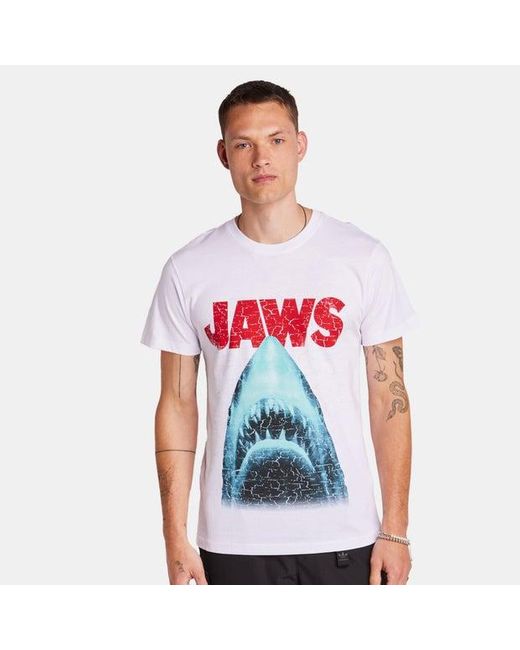 Merchcode White Jaws T-shirts for men