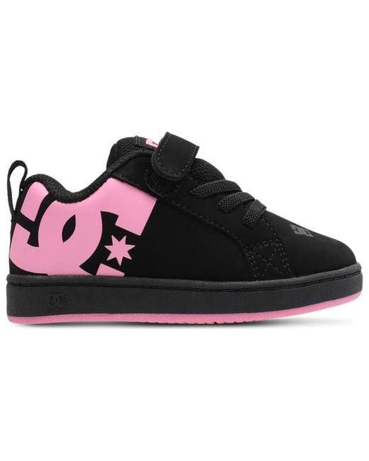 DC Shoes Black Dc Sneakers Court Graffik Baby Shoes
