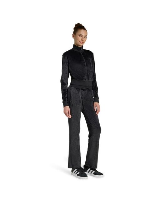 Adidas Black Glam Velvet Tracksuit Tracksuits