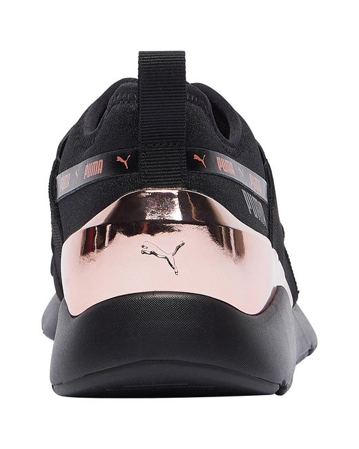 puma rose gold black