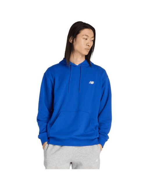 New Balance Blue Terry Hoodies for men