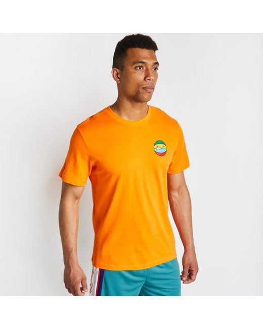 Precaución Se infla herramienta Gfx Camisetas Nike de hombre de color Naranja | Lyst
