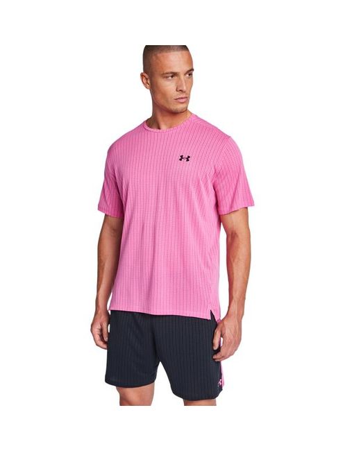 Under Armour Tech T-Shirts in het Purple voor heren
