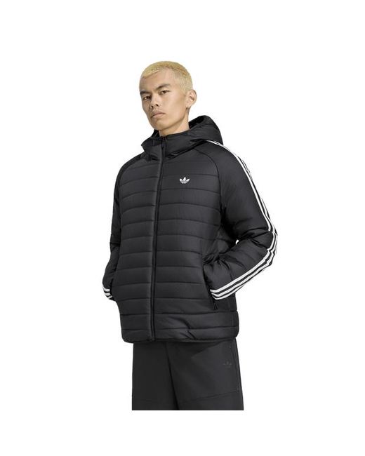 Adidas Black 3 Stripes Jackets for men