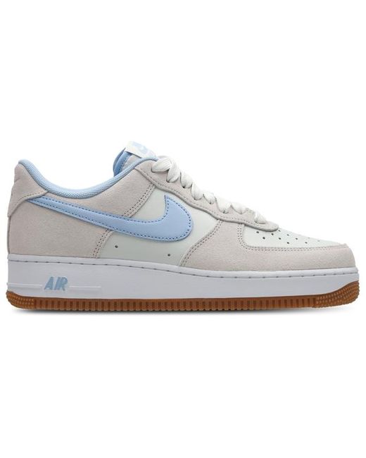 Nike Blue Air Force Shoes for men