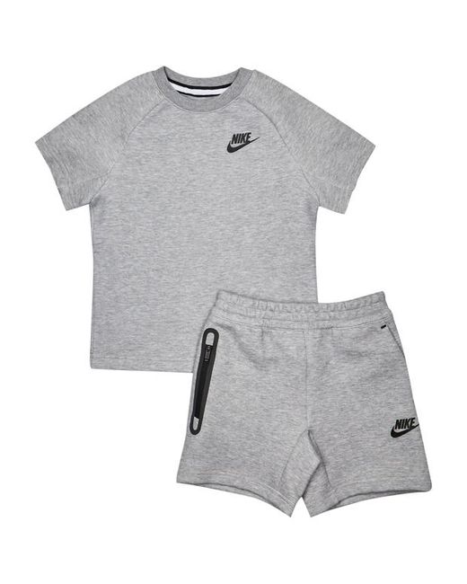 Nike Gray Tech Fleece Tracksuits