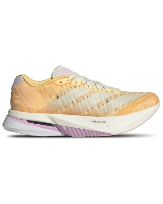 Adidas Natural Adizero Boston 13 Sneakers