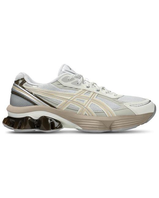 Asics White Gel-Kinetic Sneakers for men