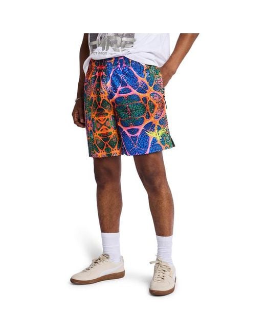PUMA Blue Melo Shorts for men
