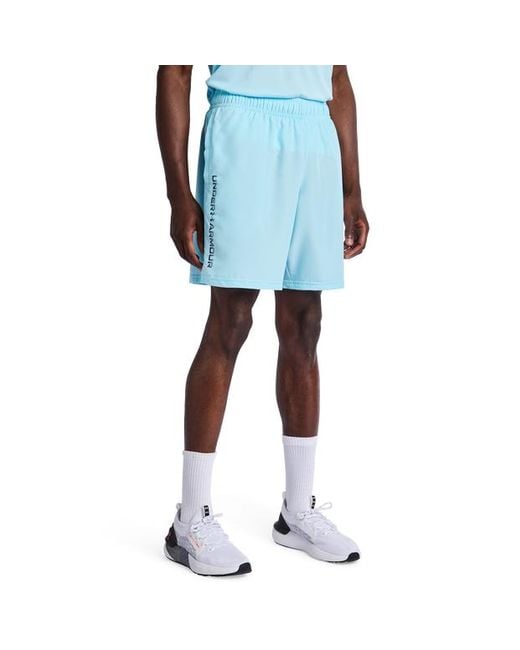 Under Armour Blue Tech Shorts for men
