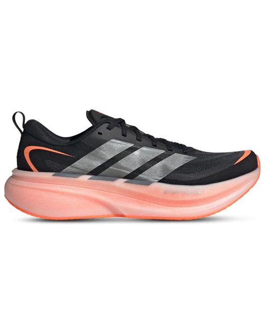 Adidas Black Supernova Glide Sneakers for men